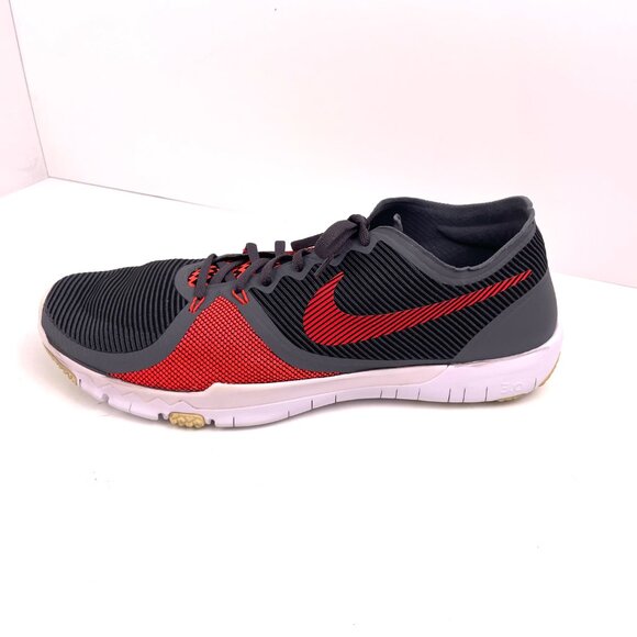 Nike Free Trainer 3.0 Men’s  Gray Red 749361-060 Cross Training Shoes Size 15 - Picture 8 of 15